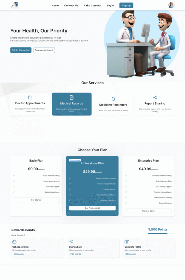 Aastha — Smart Healthcare, Connected Care